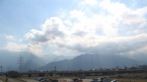 雨の去った後