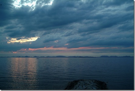 蒼い夕暮れ