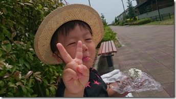 ママにピース! ママにピース!