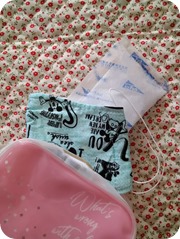 保冷剤を入れて・・・ 保冷剤を入れて・・・